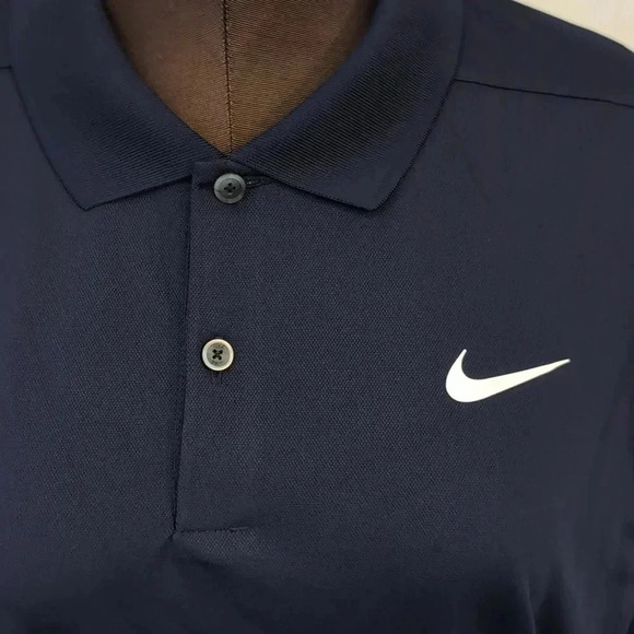 Men's Nike Solid Dri-FIT Golf Polo - Picture 3 of 9